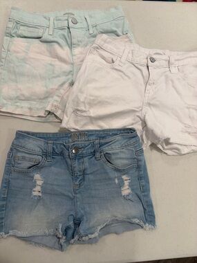 3 Pairs Girls Shorts